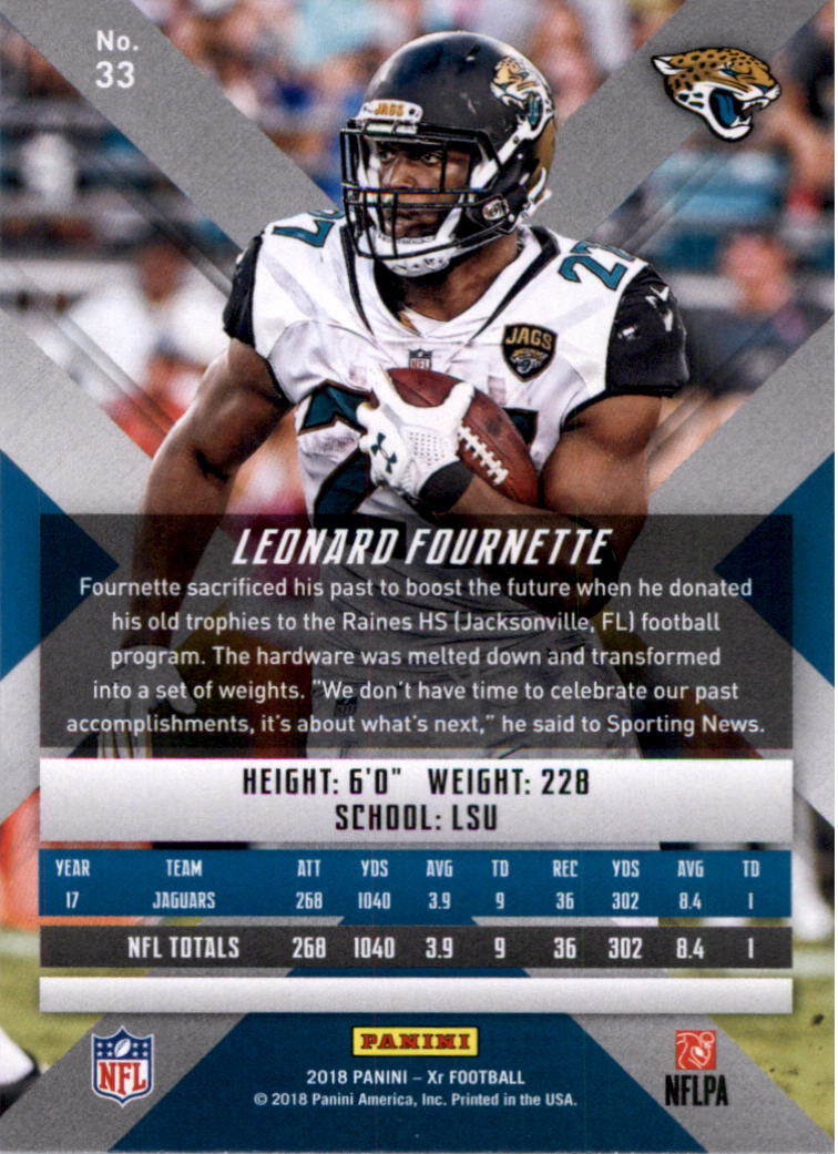 2018 Panini XR Football Card Pick (Base) - Picture 13 of 77