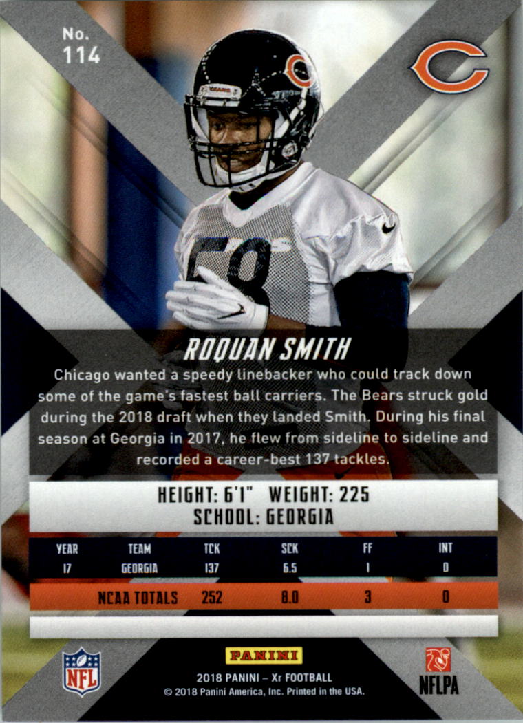 2018 Panini XR Football Card Pick (Base) - Picture 55 of 77