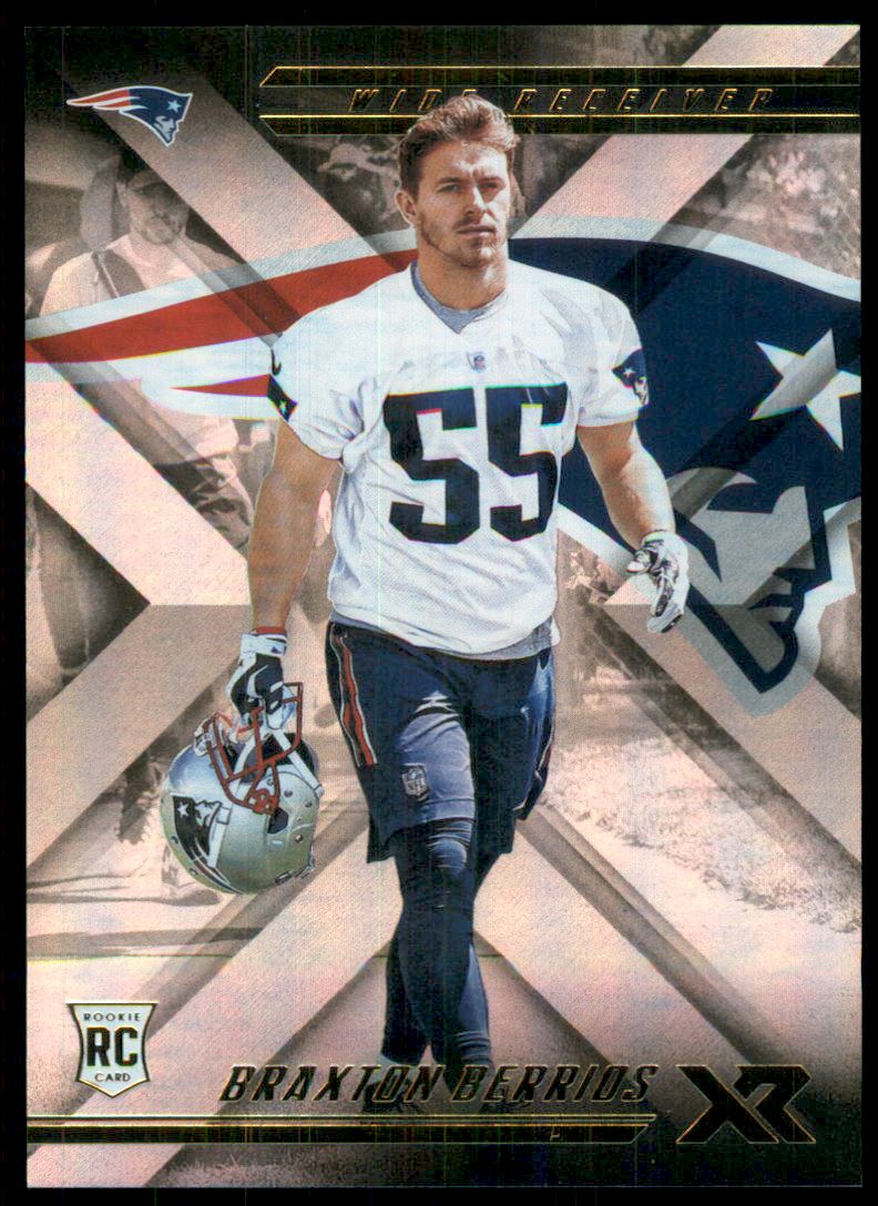 2018 Panini XR #121 Braxton Berrios RC - NM-MT