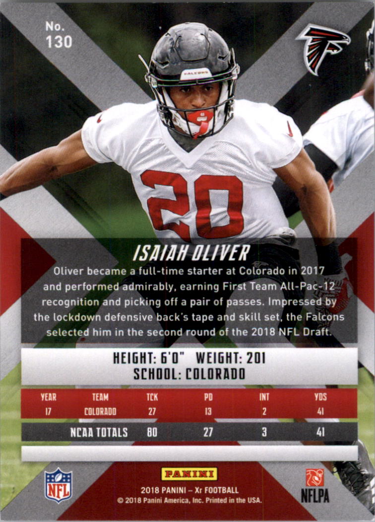 2018 Panini XR Football Card Pick (Base) - Picture 61 of 77