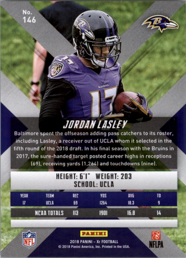 2018 Panini XR Football Card Pick (Base) - Picture 71 of 77