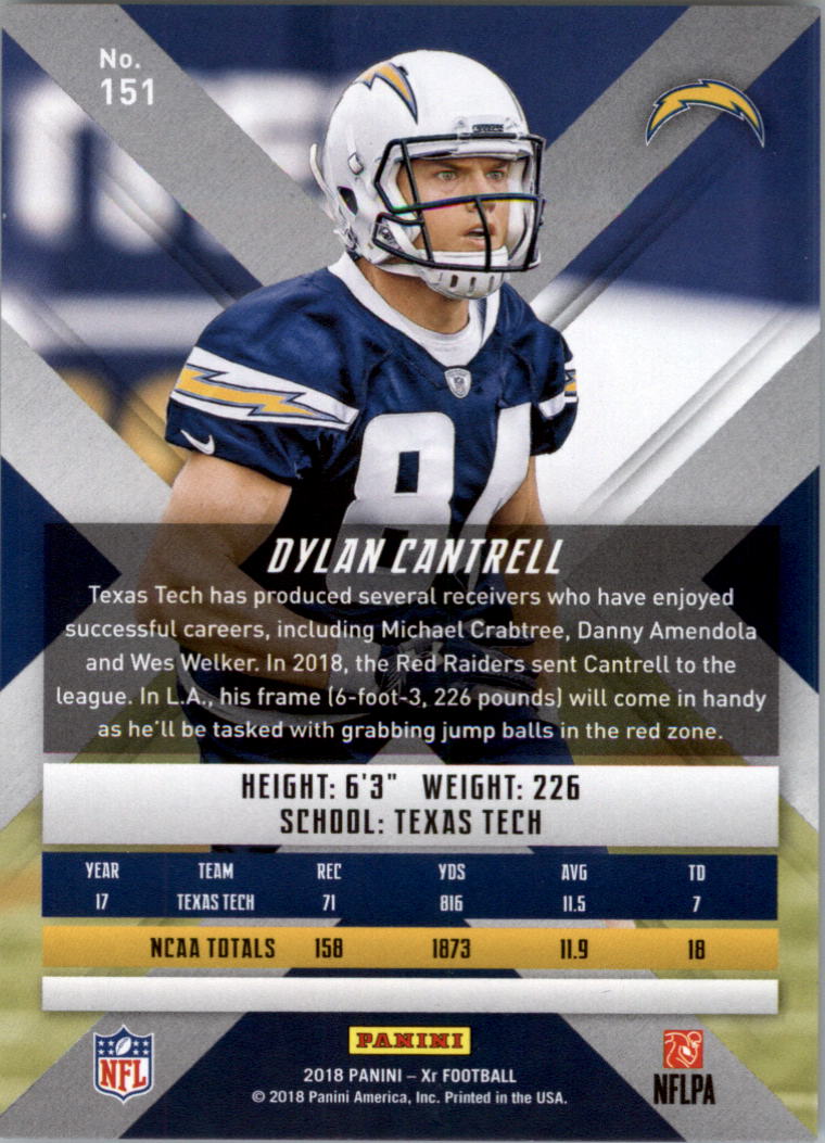2018 Panini XR Football Card Pick (Base) - Picture 75 of 77