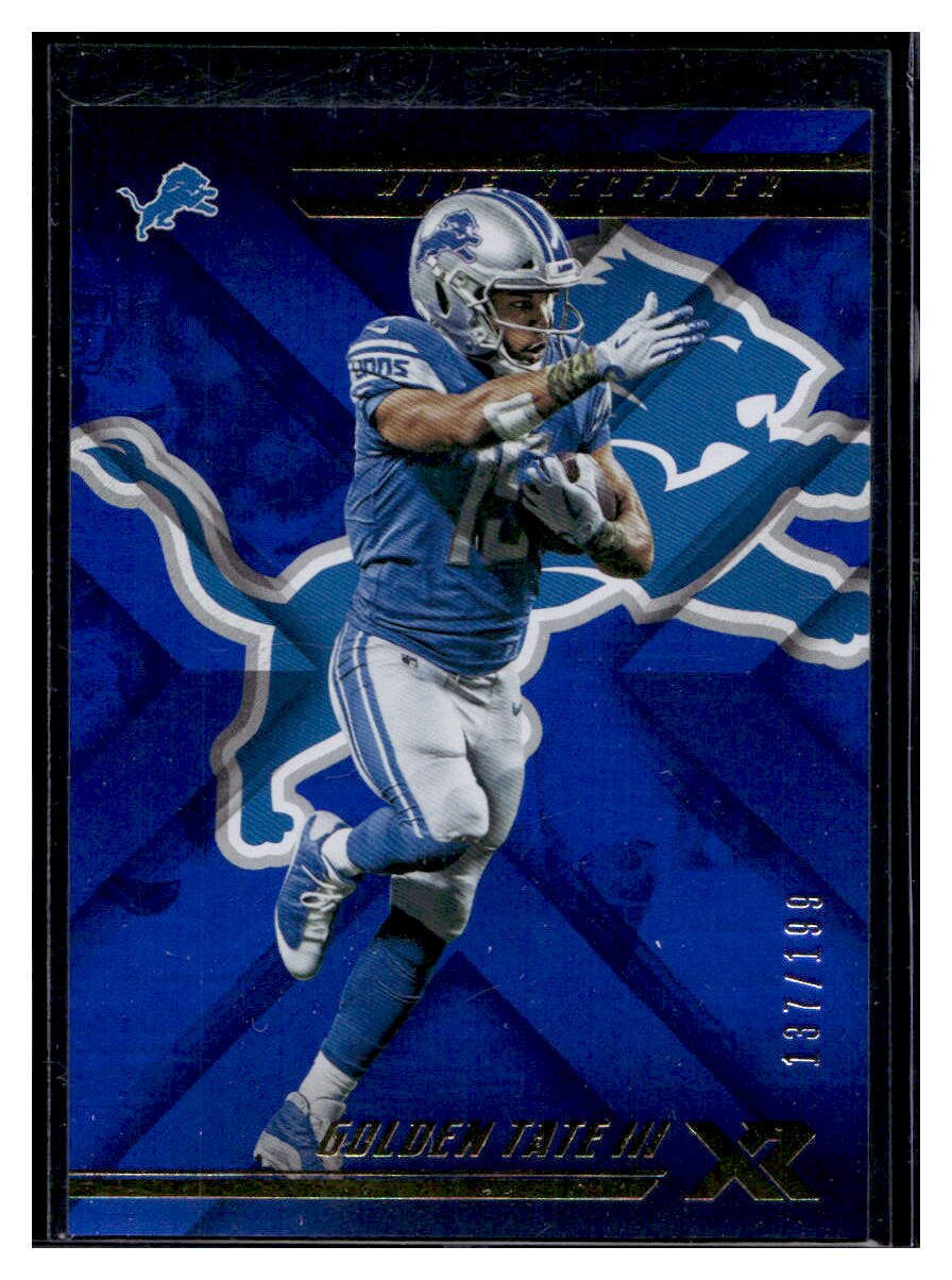 2018 Panini XR Blue #66 Golden Tate III /199 | eBay