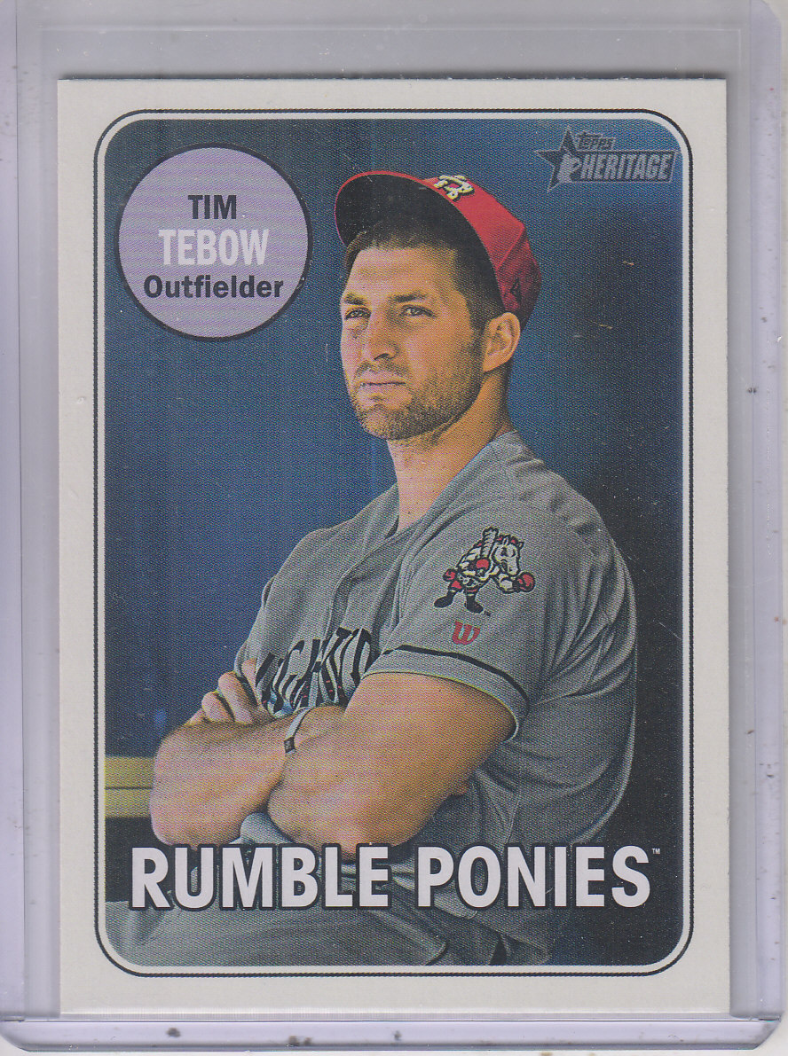 2018 Topps Heritage Minors Image Variations #180 Tim Tebow