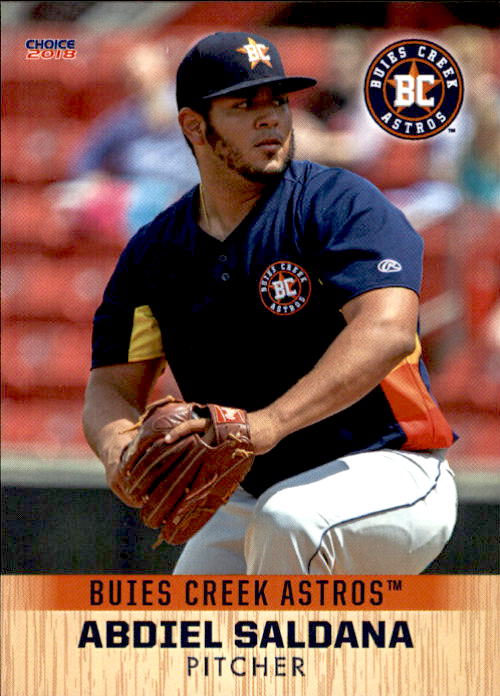 2018 Buies Creek Astros Choice 21 Abdiel Saldana David Panama Baseball