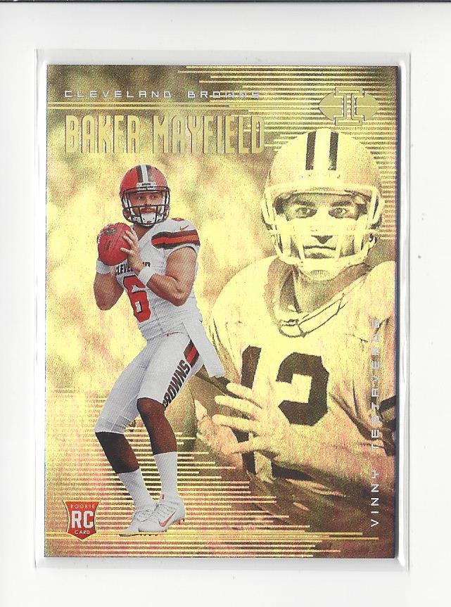 2018 Panini Illusions #2 Baker Mayfield/Vinny Testaverde