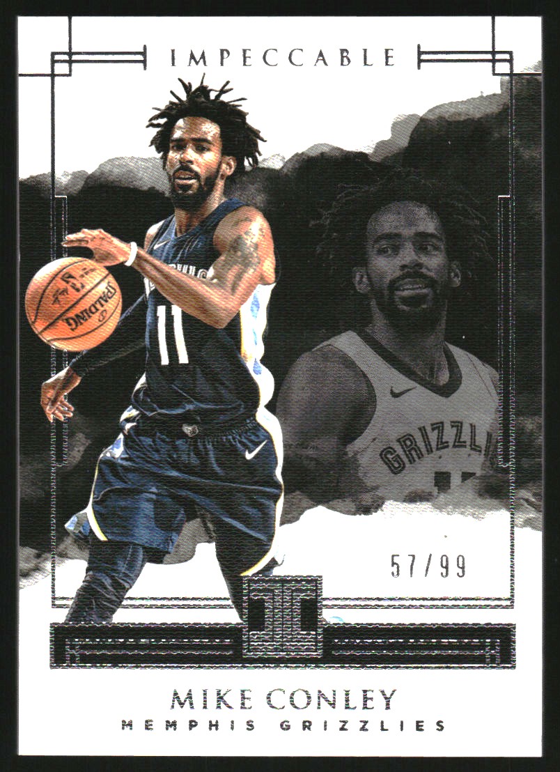 2017-18 Panini Impeccable #76 Mike Conley