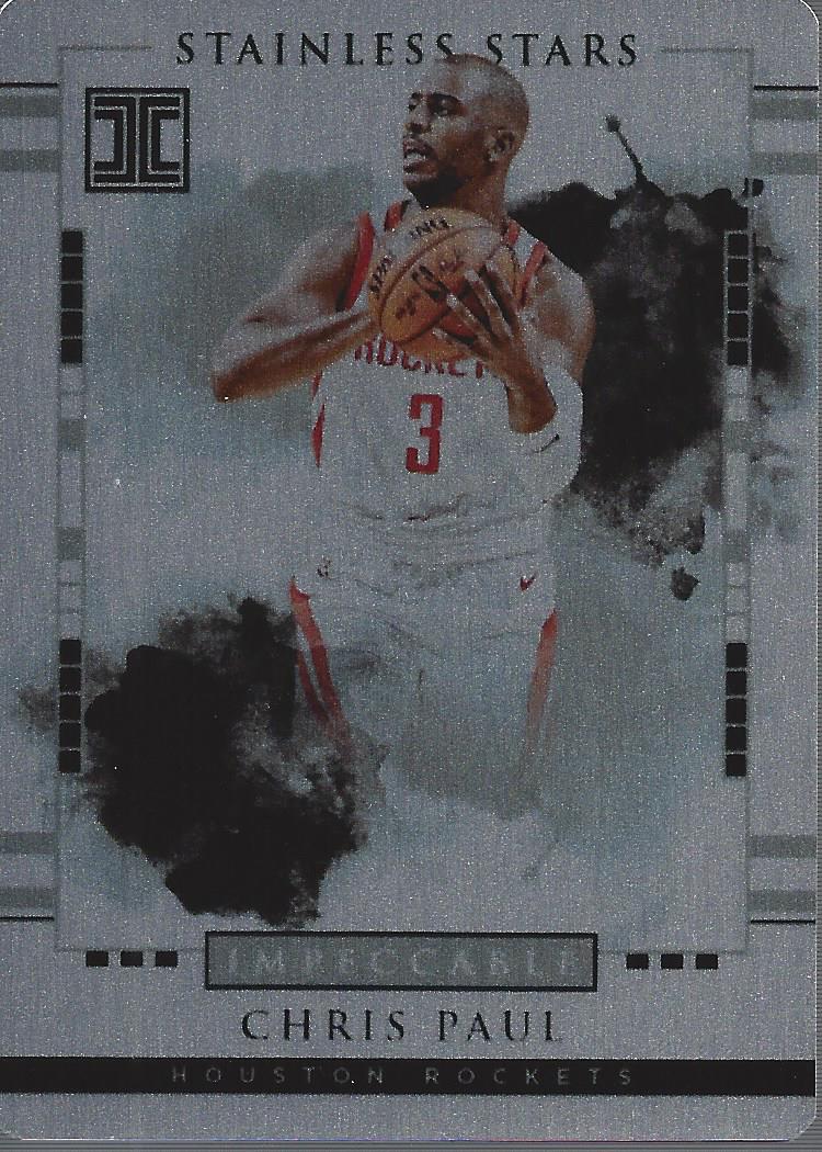 2017-18 Panini Impeccable Stainless Stars #9 Chris Paul