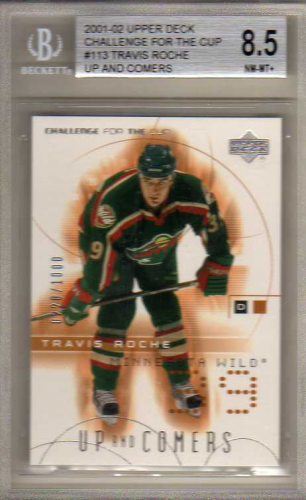 2001-02 UD Challenge for the Cup #113 Travis Roche RC