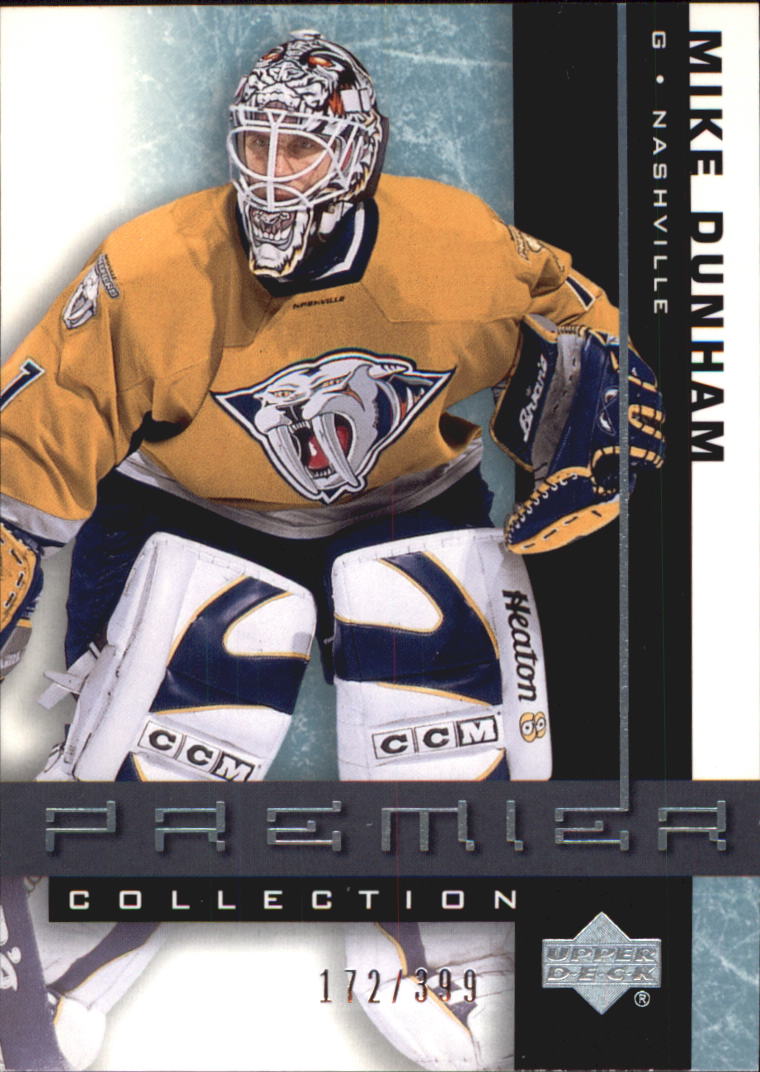 2001-02 UD Premier Collection #31 Mike Dunham