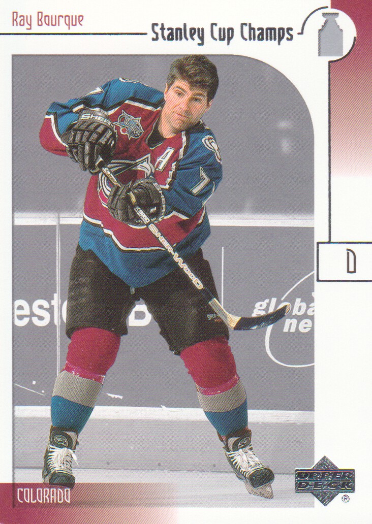2001-02 UD Stanley Cup Champs #5 Ray Bourque