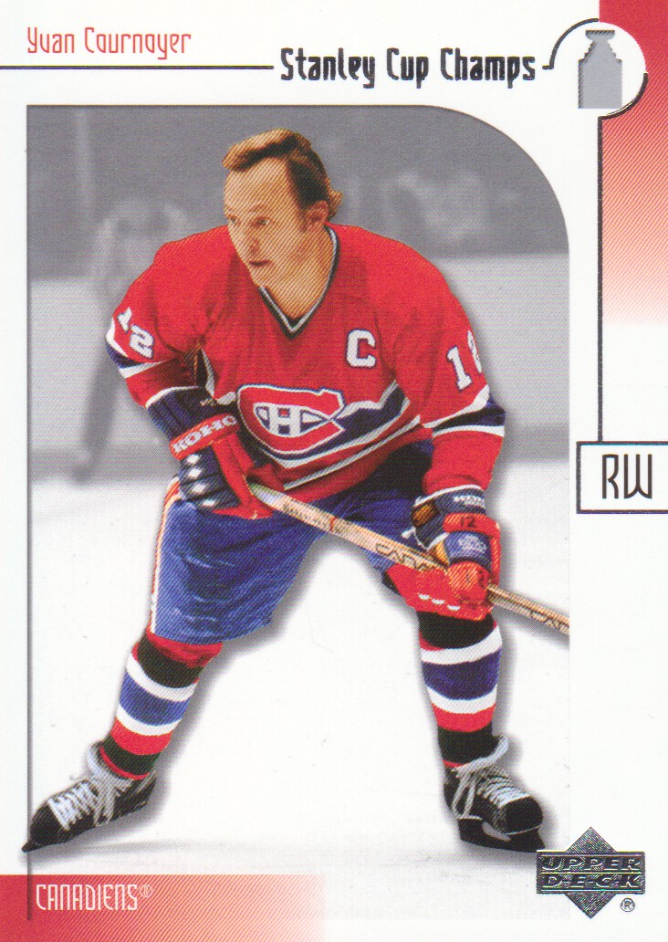 2001-02 UD Stanley Cup Champs #14 Yvan Cournoyer