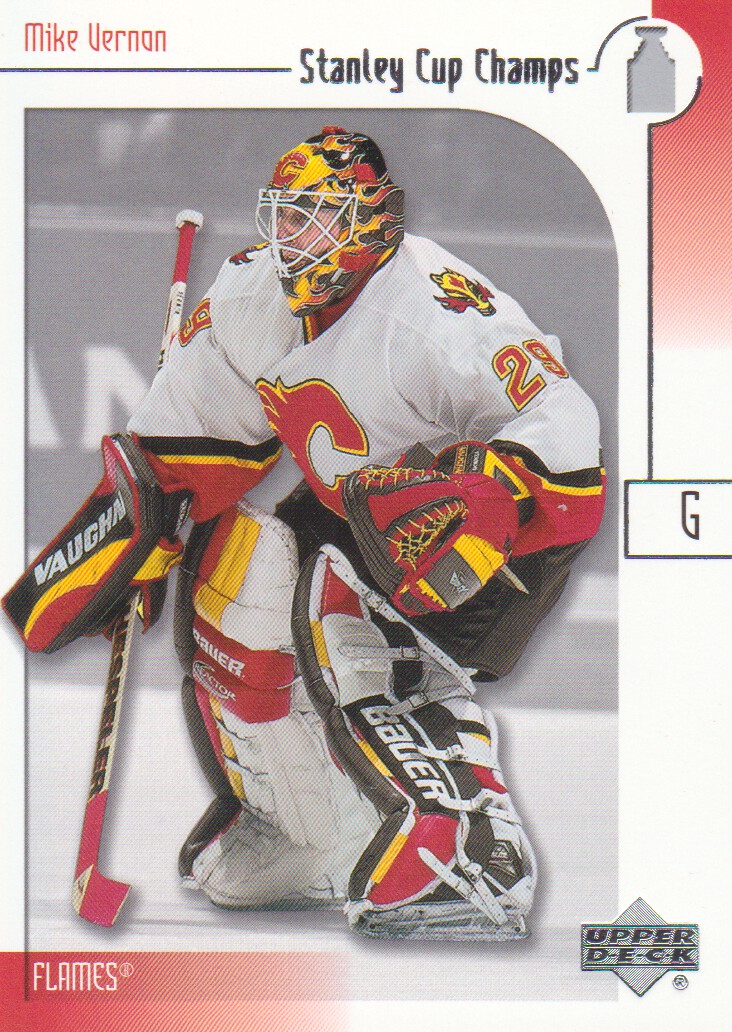 2001-02 UD Stanley Cup Champs #27 Mike Vernon