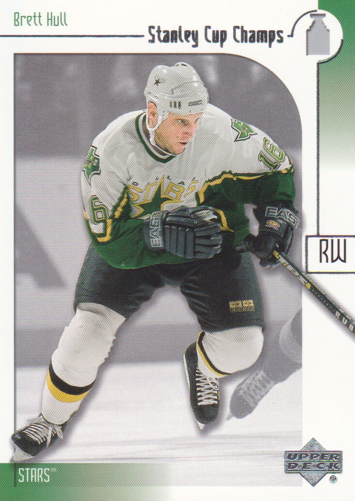 2001-02 UD Stanley Cup Champs #47 Brett Hull