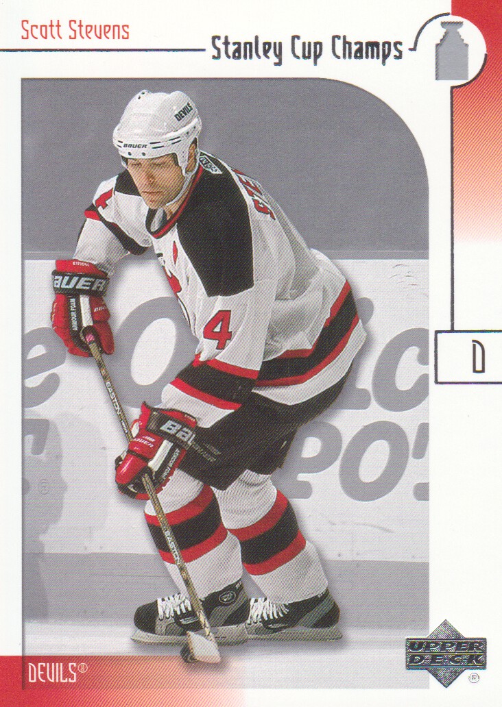 2001-02 UD Stanley Cup Champs #69 Scott Stevens