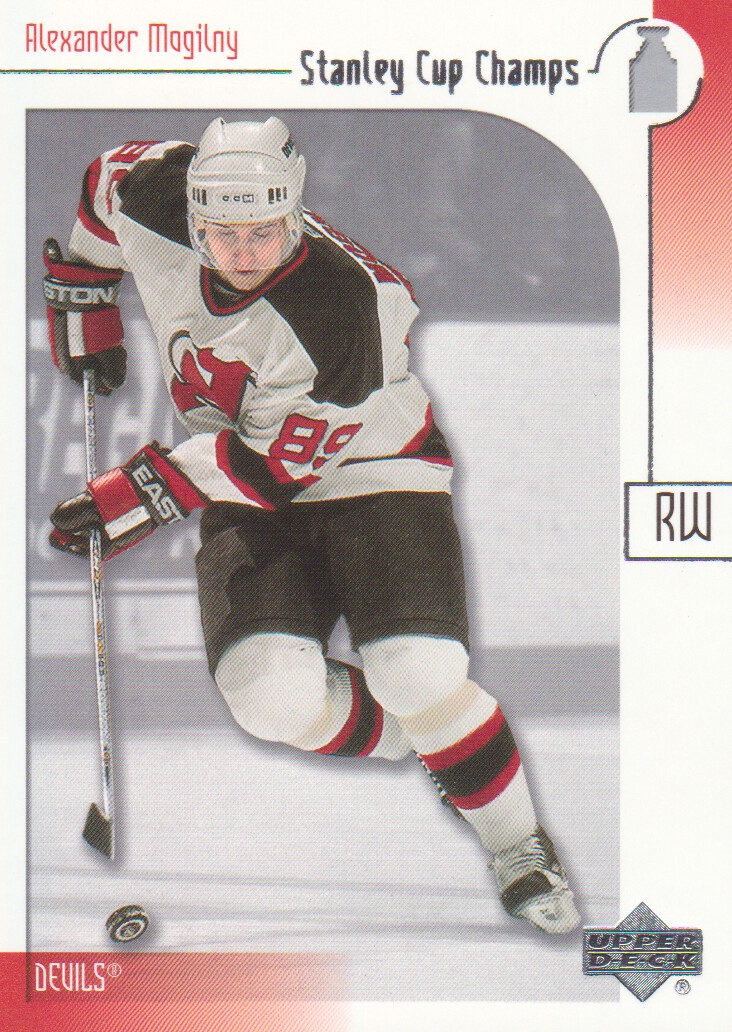 2001-02 UD Stanley Cup Champs #73 Alexander Mogilny