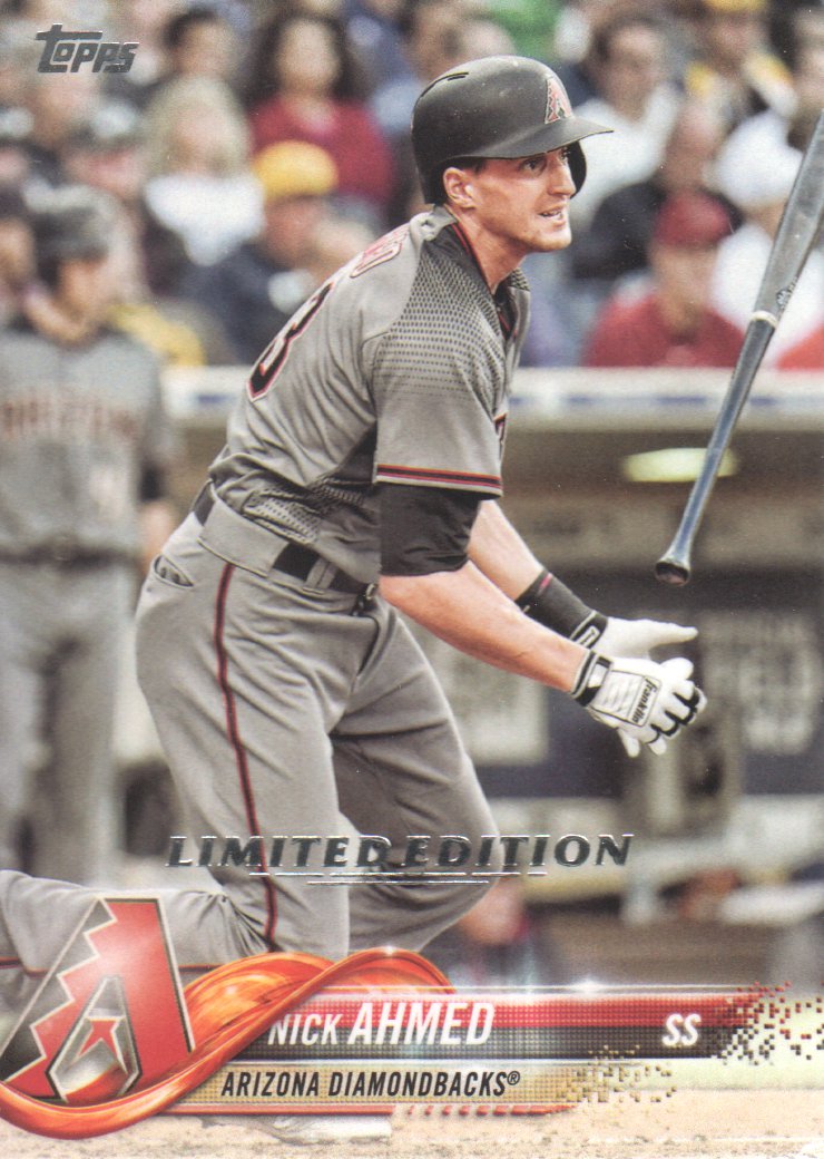 2018 Topps Limited #337 Nick Ahmed - NM-MT