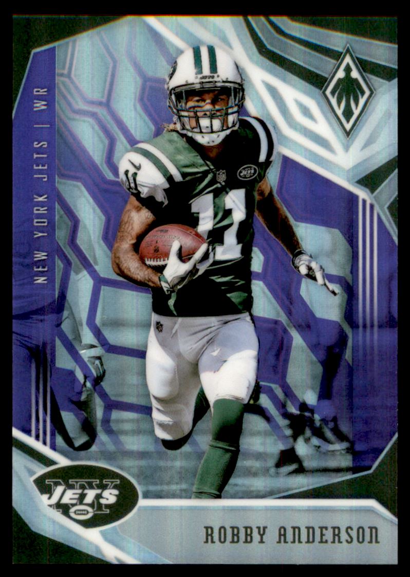2018 Panini Phoenix Purple #74 Robby Anderson
