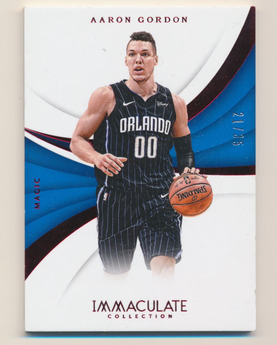 2017-18 Immaculate Collection Red #48 Aaron Gordon