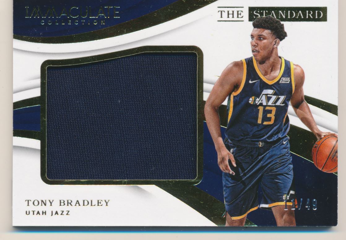 2017-18 Immaculate Collection The Standard Relics #ST82 Tony Bradley/49