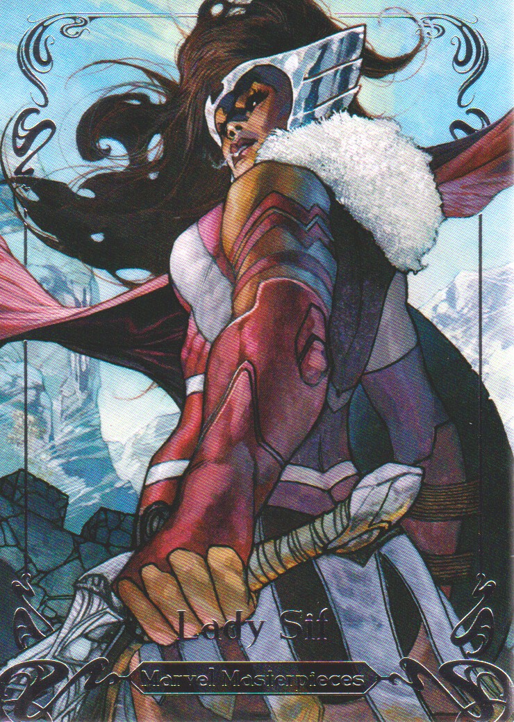 2018 SkyBox Marvel Masterpieces #9 Lady Sif
