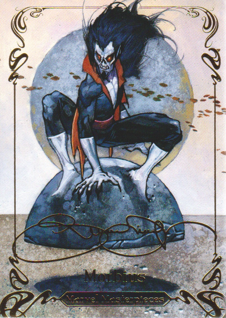 2018 SkyBox Marvel Masterpieces Gold Foil #27 Morbius