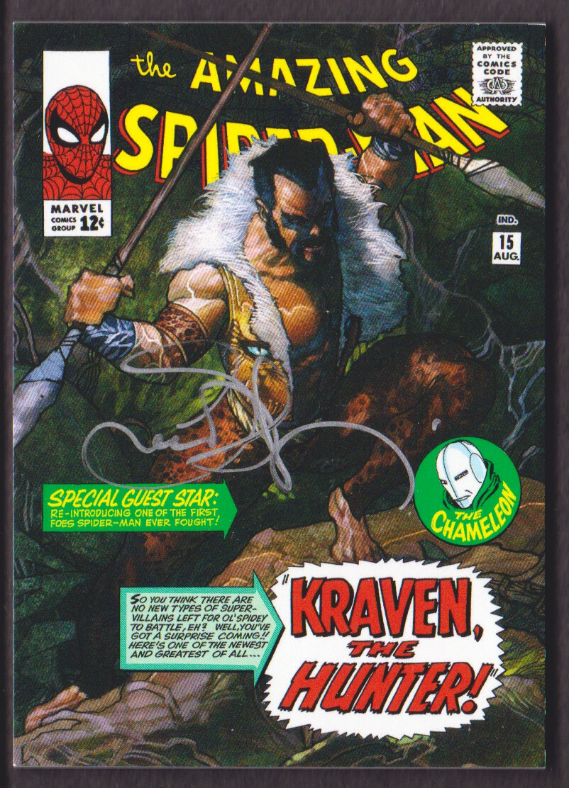 2018 SkyBox Marvel Masterpieces What If? Autographs #WI7 Kraven