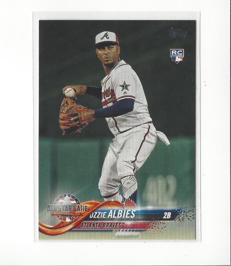 2018 Topps Update #US162 Ozzie Albies AS