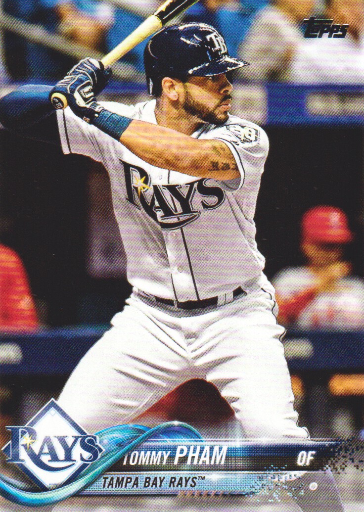 2018 Topps Update Baseball #US233 Tommy Pham Tampa Bay &hellip;