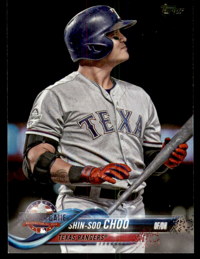 2018 Topps Update Rainbow Foil #US205 Shin-Soo Choo AS