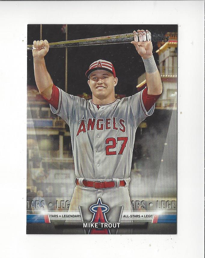 2018 Topps Update Salute #S19 Mike Trout