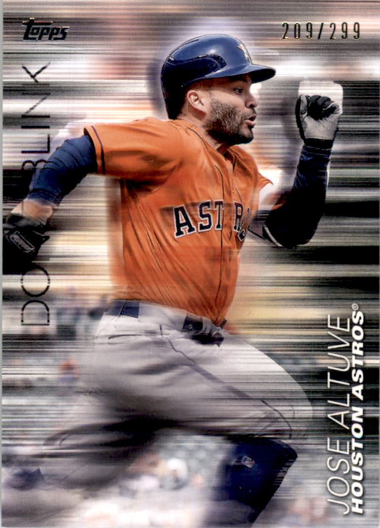 2018 Topps Update Don't Blink Black #DB10 Jose Altuve