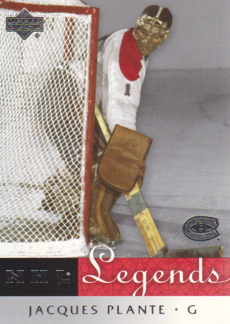 2001-02 Upper Deck Legends #33 Jacques Plante