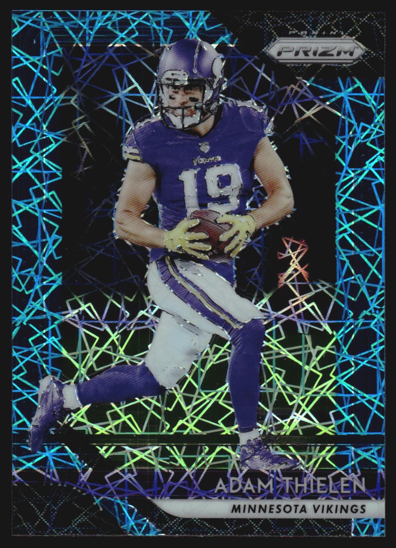 2018 Panini Prizm Prizms Lazer #78 Adam Thielen
