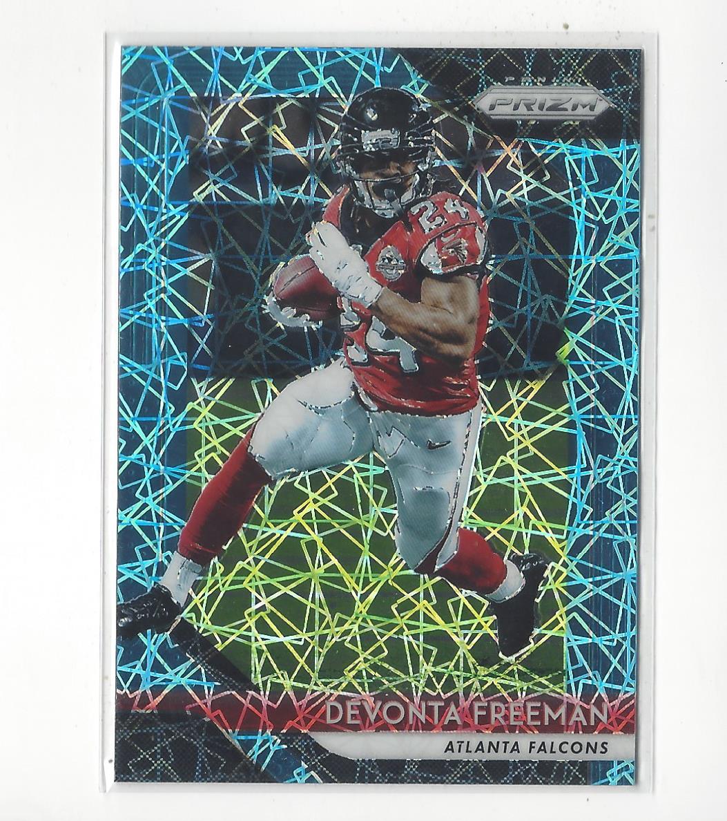 2018 Panini Prizm Prizms Lazer #191 Devonta Freeman