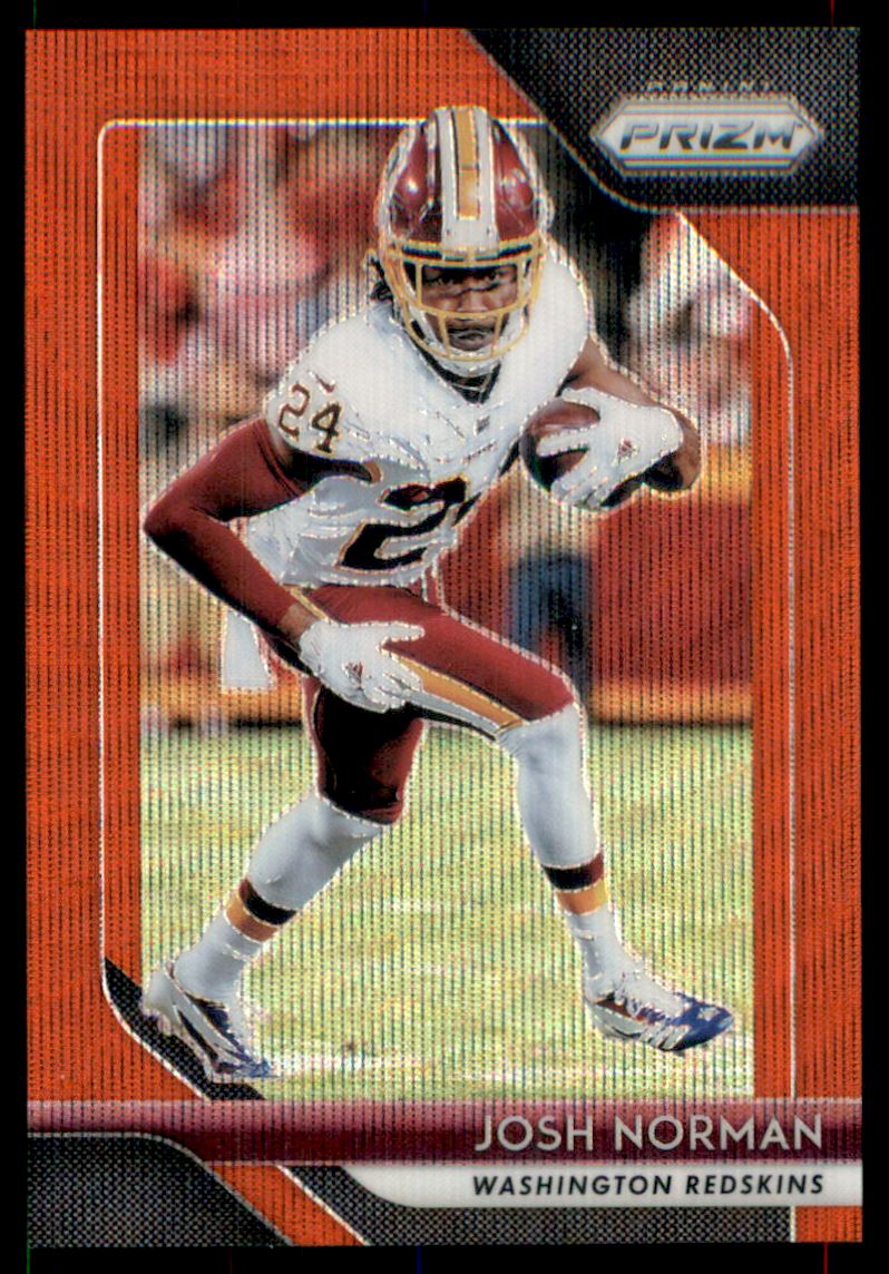 2018 Panini Prizm Prizms Red Wave #4 Josh Norman