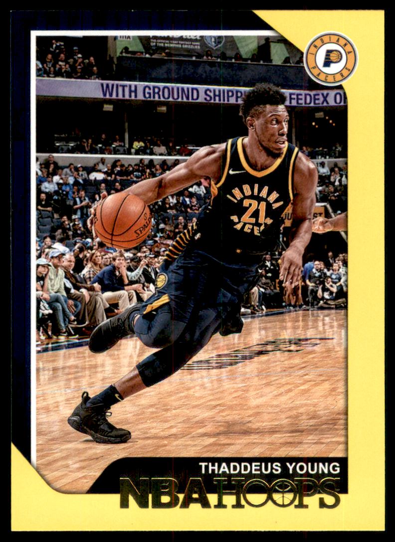 2018-19 Hoops Yellow #202 Thaddeus Young