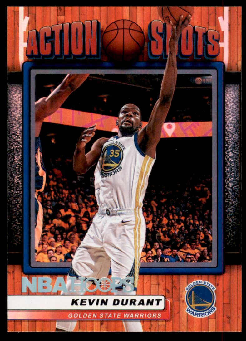 2018-19 Hoops Action Shots #26 Kevin Durant