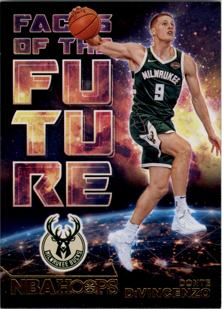 2018-19 Hoops Faces of the Future Holo #17 Donte DiVincenzo