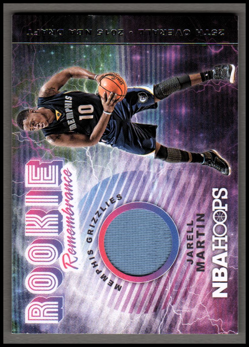 2018-19 Hoops Rookie Remembrance Relics #9 Jarell Martin