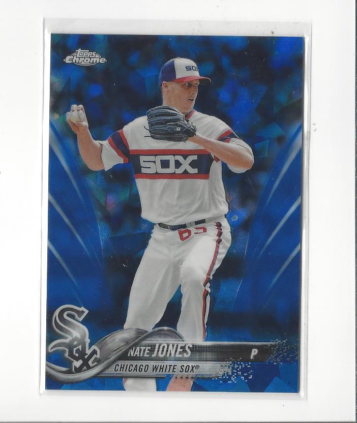 2018 Topps Chrome Sapphire Edition #232 Nate Jones