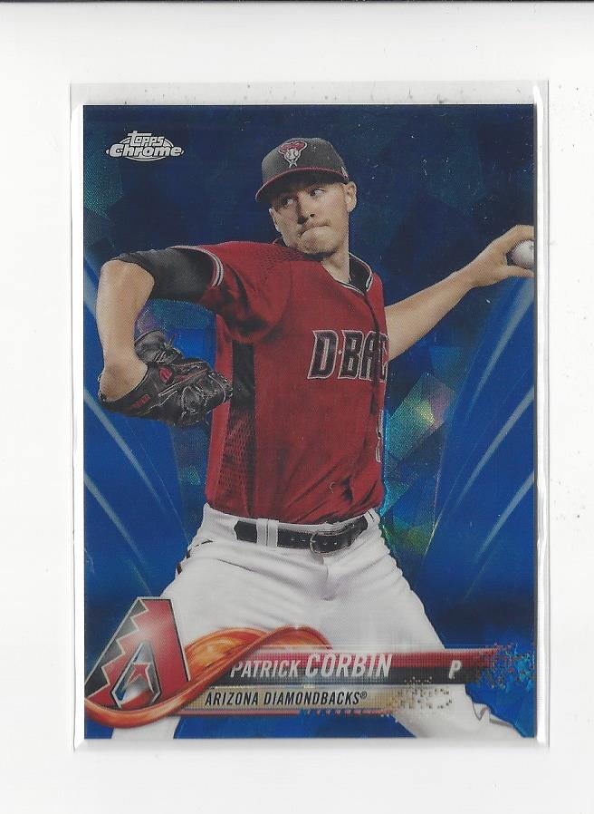 2018 Topps Chrome Sapphire Edition #662 Patrick Corbin
