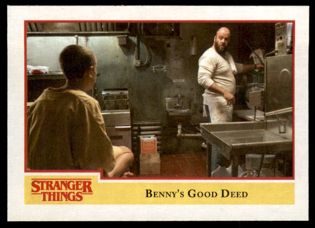 2018 Topps Stranger Things Season 1 #14 Benny’s Good Deed
