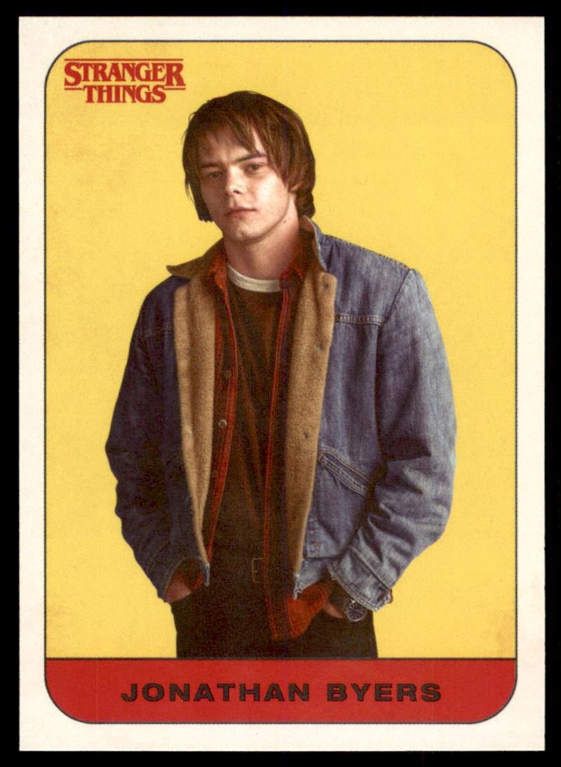 2018 Topps Stranger Things Season 1 Character Stickers 9 Jonathan Byers Nm Mt 