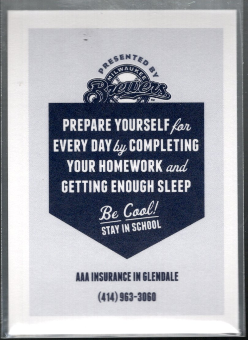 Tarjeta de béisbol de la policía de los Cerveceros B6144- 2012 #s 1-60 -Tú eliges- 15+ ENVÍO GRATUITO A EE. UU. - Imagen 3 de 7