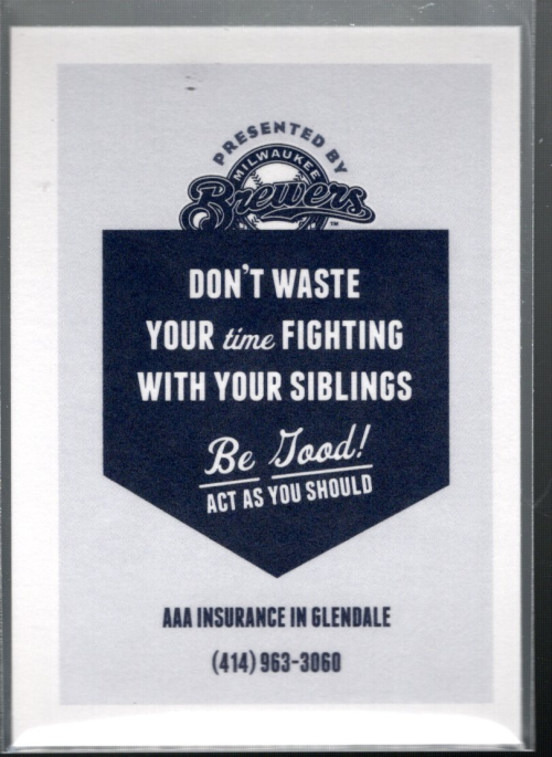 Tarjeta de béisbol de la policía de los Cerveceros B6144- 2012 #s 1-60 -Tú eliges- 15+ ENVÍO GRATUITO A EE. UU. - Imagen 5 de 7