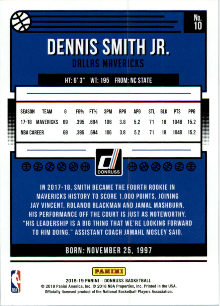 2018-19 Donruss Basketball Card Pick (Base)