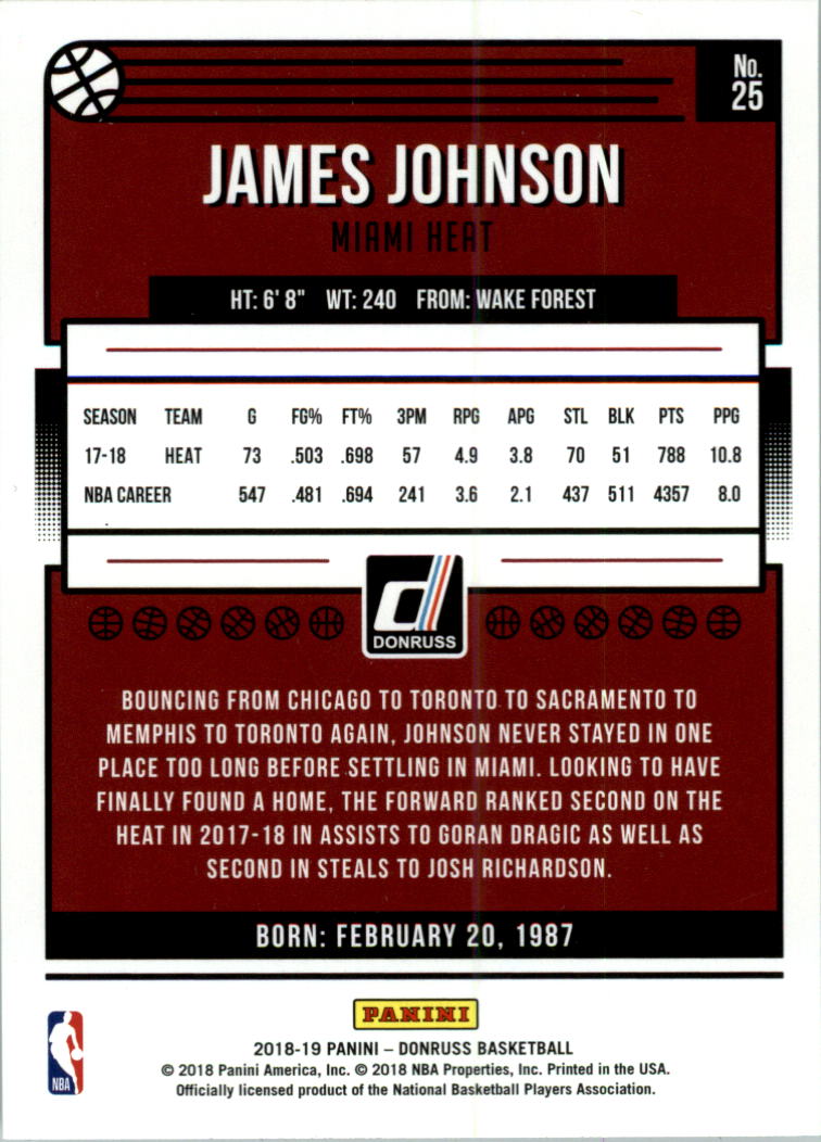 2018-19 Donruss Basketball Card Pick (Base)