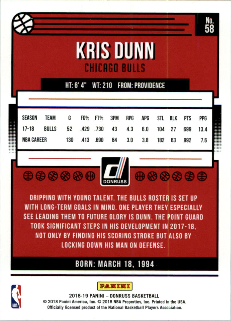 2018-19 Donruss Basketball Card Pick (Base)