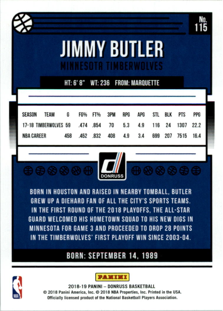 2018-19 Donruss Basketball Card Pick (Base) - Picture 227 of 388